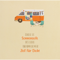 Allgemeine Wünsche GOOD VIBES Karte mit Umschlag...