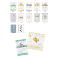 Feeling Collection Karten - Sortiment 64 Dekore à 6 Stück - 2 Kartenformate - UVP: € 1.516,80