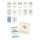 Feeling Collection Karten - Sortiment 64 Dekore à 6 Stück - 2 Kartenformate - UVP: € 1.516,80