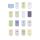 Finest Collection - 384 unverpackte Glückwunschkarten mit Umschlägen - 64 Dekore - Bundle UVP: € 1148,16