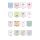 Finest Collection - 384 unverpackte Glückwunschkarten mit Umschlägen - 64 Dekore - Bundle UVP: € 1148,16
