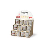 Weihnachten Teelichter Licht für Dich Paket 4 Motive...