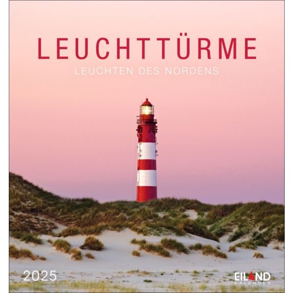 Kalender 2025 Leuchttürme Postkartenkalender, 8,50