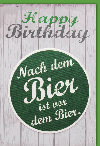 Geburtstag – Humor - Glückwunschkarte im Format 11,5 x 17 cm mit Umschlag - Verlag Dominique