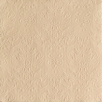 Servietten 33x33 cm 3-lagig 20 Servietten Elegance beige