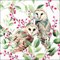 Servietten Lunch 33x33 cm 3-lagig 20 Servietten Barn owl...