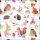 Herbst Servietten Lunch 33 x 33 cm 3-lagig 20 Servietten Woodland animals Waldbewohner