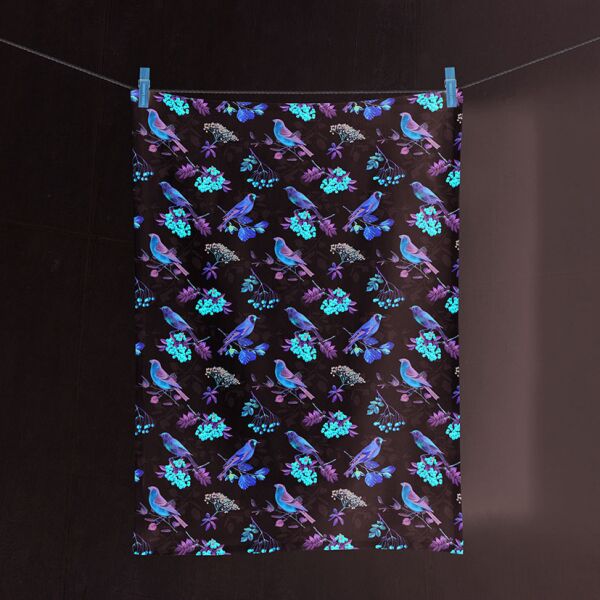 Geschirrtuch 50 cm x 70 cm Autumn birds