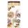 A Streichhölzer bedruckte Streichholzpackung Dried flowers getrocknete Blumen