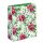 Weihnachten Geschenktasche A5-Format Christmas florals Weihnachtsblumen