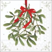 Weihnachten Cocktail Servietten 25x25 cm 3-lagig 20...