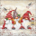 Weihnachten Cocktail Servietten 25x25 cm 3-lagig 20 Servietten Three dwarfs