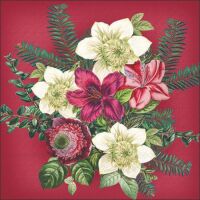 Weihnachten Cocktail Servietten 25x25 cm 3-lagig 20...