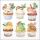 Weihnachten Cocktail Servietten 25x25 cm 3-lagig 20 Servietten Sweet Christmas white