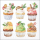 Weihnachten Cocktail Servietten 25x25 cm 3-lagig 20 Servietten Sweet Christmas white