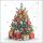 Weihnachten Cocktail Servietten 25x25 cm 3-lagig 20 Servietten Decorated Christmas tree Tannenbaum