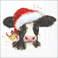 Weihnachten Cocktail Servietten 25x25 cm 3-lagig 20...