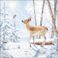 Weihnachten Cocktail Servietten 25x25 cm 3-lagig 20...