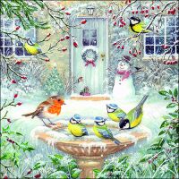 Weihnachten Servietten 33x33 cm 3-lagig 20 Servietten Joy...