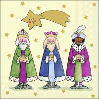 Weihnachten Servietten 33x33 cm 3-lagig 20 Servietten...