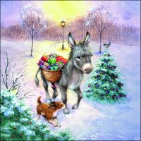 Weihnachten Servietten 33x33 cm 3-lagig 20 Servietten...