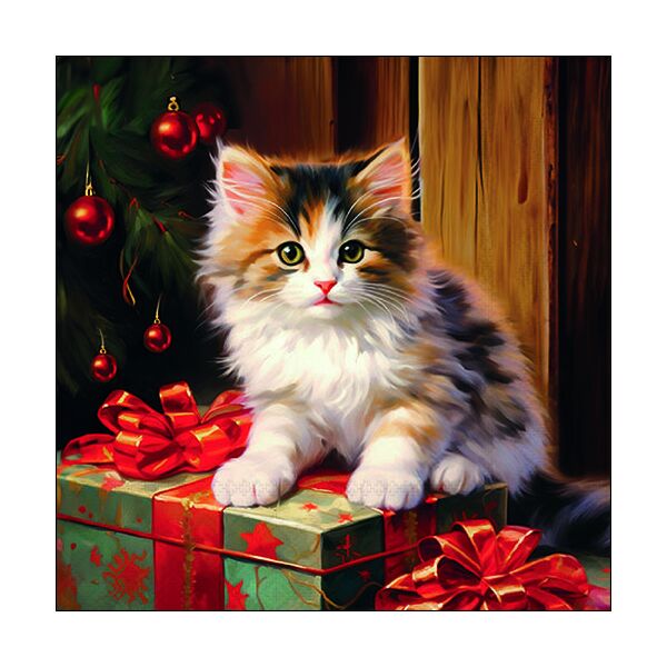 Weihnachten Servietten 33x33 cm 3-lagig 20 Servietten Molly