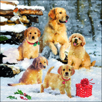 Weihnachten Servietten 33x33 cm 3-lagig 20 Servietten...