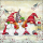 Weihnachten Servietten Lunch 33x33 cm 3-lagig 20 Servietten Three dwarfs Zwerge Wichtel