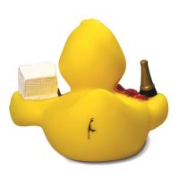 Sylt CityDuck® Quietscheente Badeente Strandkorb...