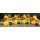 Sylt CityDuck® Quietscheente Badeente Strandkorb Champagner ca. 8 cm gross