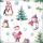 A Weihnachten Servietten 33x33 cm 3-lagig 20 Servietten Christmas trio white