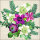 Weihnachten Servietten 33x33 cm 3-lagig 20 Servietten Azalea and helleborus cream