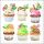 Weihnachten Servietten 33x33 cm 3-lagig 20 Servietten Sweet Christmas white
