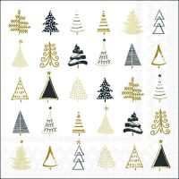 Weihnachten Servietten 33x33 cm 3-lagig 20 Servietten...