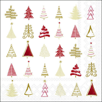 Weihnachten Servietten 33x33 cm 3-lagig 20 Servietten...