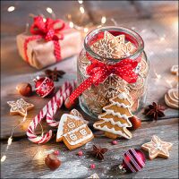Weihnachten Servietten 33x33 cm 3-lagig 20 Servietten...