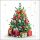 Weihnachten Servietten 33x33 cm 20 Servietten Decorated Christmas tree Dekorierter Weihnachtsbaum