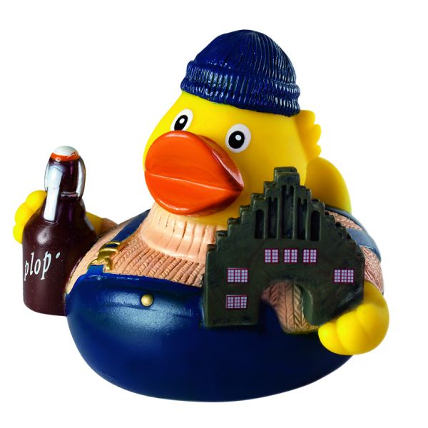 Flensburg Ente CityDuck® "Flensburg" Quietscheente Badeente ca. 8 cm gross