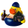 Flensburg Ente CityDuck® "Flensburg" Quietscheente Badeente ca. 8 cm gross