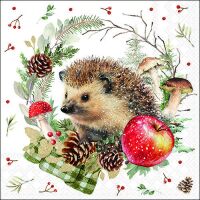 Servietten 33x33 cm 3-lagig 20 Servietten Spikey Igel