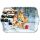 A Weihnachten Tray Melamine Tablett 13x21 cm Golden retriever puppies