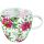 A Weihnachten Doppelwandiger Glasbecher 9,5 cm x Ø 10 cm Christmas florals Inhalt 0,2 Liter