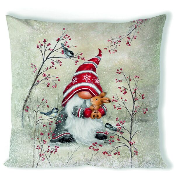 Weihnachten Kissenbezug 40x40 cm Dwarf hug
