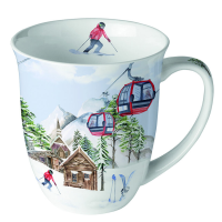 Weihnachten Becher Mug 0.4 L Fine Bone China Ø 10...