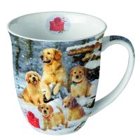 Weihnachten Becher Mug 0.4 L Fine Bone China Ø 10...