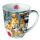 Weihnachten Becher Mug 0.4 L Fine Bone China Ø 10 cm x H 10,5 cm Golden retriever puppies