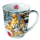 Weihnachten Becher Mug 0.4 L Fine Bone China Ø 10 cm x H 10,5 cm Golden retriever puppies