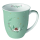 A Weihnachten Becher Mug 0.4 L Fine Bone China Ø 10 cm x H 10,5 cm Little wood cabin sage