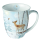 A-2026 Weihnachten Becher Mug 0.4 L Ø 10 cm x H 10,5 cm Meeting in winterworld Reh im Schnee