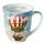 A-2026 Weihnachten Becher Mug 0.4 L Ø 10 cm x H 10,5 cm Santas air balloon Heißluftballon